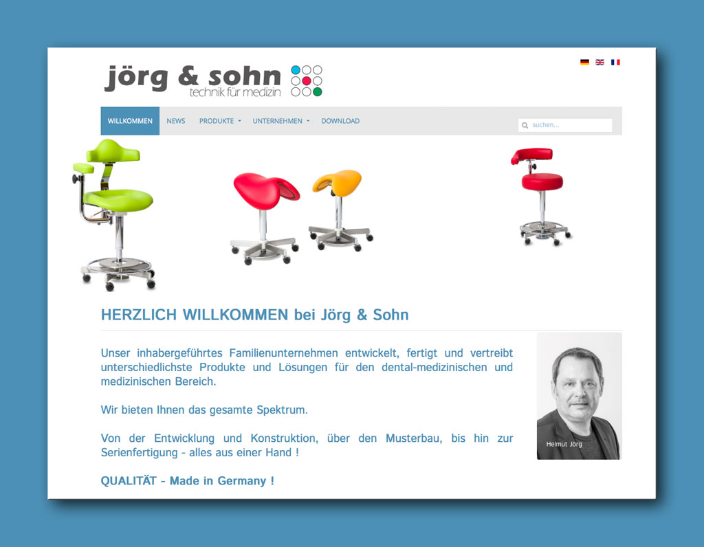 WebSite Jörg&Sohn 2017